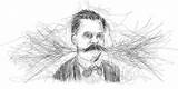Nietzsche Baris Balkan Friedrich sketch template