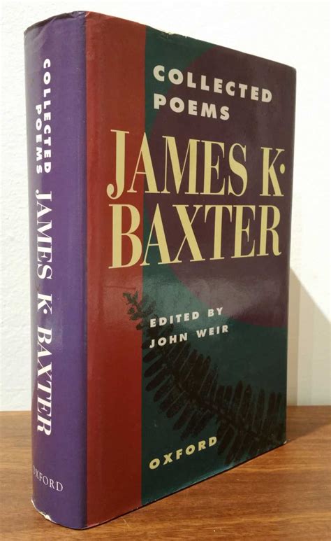 collected poems of james k baxter by james k baxter hardback 1996