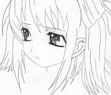 Anime Girl Sketch Sad Kitamura Deviantart Drawings Paintingvalley 2004 sketch template