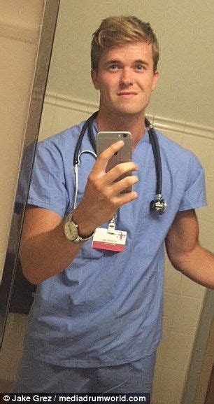Male Nurse Jake Gez Sets Pulse Racing On Instagram Looking For A