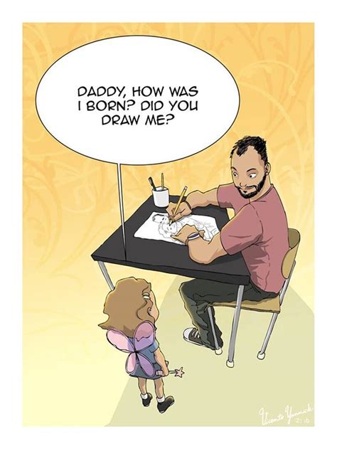 single dad illustrates life with his daughter in heart warming drawings
