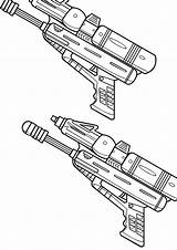 Gun Coloring Pages Books Categories Similar sketch template