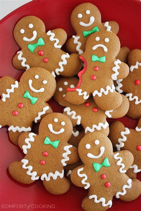 spicy gingerbread christmas cookies food fox recipes