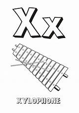 Alphabet Xylophone sketch template
