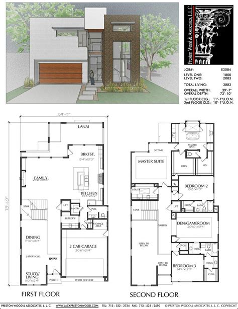 unique  story house plans floor plans  luxury  story homes preston wood