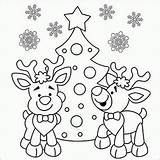 Renne Babbo Poetizzando Reindeer Raindeer Snowman sketch template