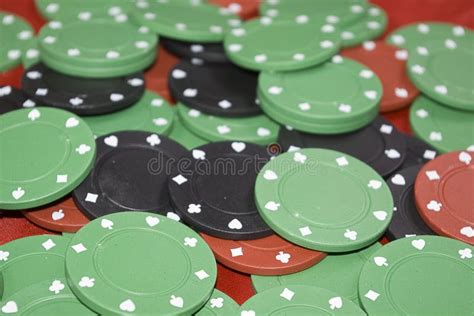 casino chips stock image image  luck recreational