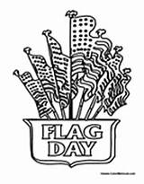 Flag Color Coloring Pages Flags Flagday Colormegood Holidays sketch template
