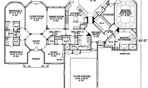 spectacular ranch home floor plan home plans blueprints