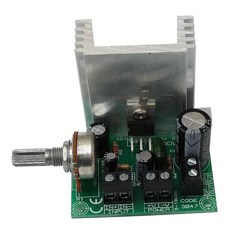 watt mono power audio amplifier kit tda askt quasar uk