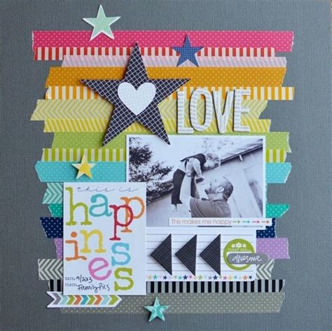 washi tape   scrapbook pages feltmagnet