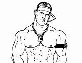 Coloring Cena John Pages sketch template