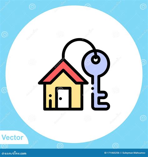 key flat vector icon sign symbol stock illustration illustration