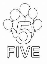 Number Coloring Pages Printable Sheet Colouring Numbers Preschool Worksheets Five Kids Eclectic Zentangle Super Popular Ballons Printables Bulkcolor Neo sketch template