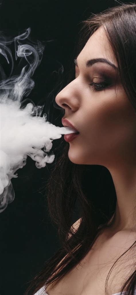 Hd Smoke Girl Iphone Wallpapers Wallpaper Cave