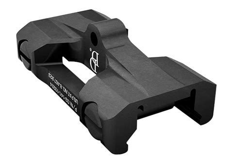 daniel defense  rock  lock picatinny bipod mount adapter  piece black anodized
