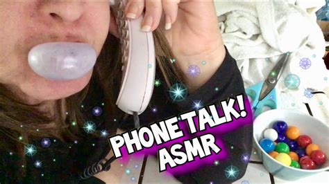 Asmr Phone Talk Role Play Juicy Gum Chewing Quiet Whispering Youtube
