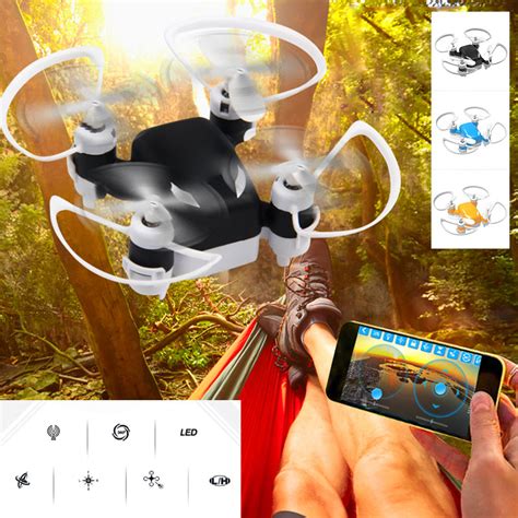 buy portable mini drone high performance  axis gyro bluetooth  sensor