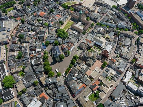 aerophotostock enschede luchtfoto historische binnenstad