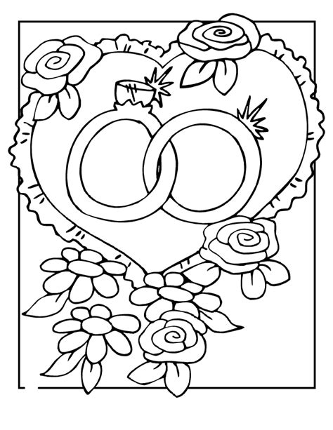 wedding coloring pages  coloring pages  kids