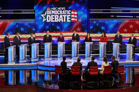 democratic presidential debates biden harris to share stage again