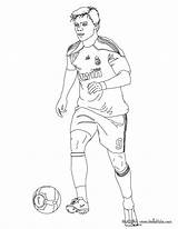 Messi Coloring Pages Soccer Ronaldo Vs Getdrawings sketch template