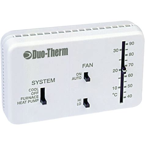 dometic rv  analog thermostat  cool furnace heat pump walmartcom walmartcom