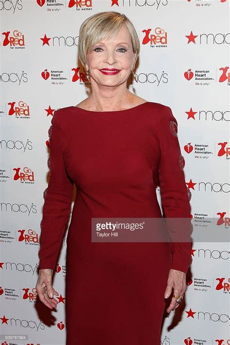 florence henderson attends the 2016 go red for women dress