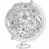 Mandala Colorir Adults Grown Primavera Vk sketch template