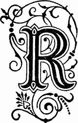 Letter Fancy Letters Monogram Alphabet Tattoo Usf Etc Edu Pages Print sketch template