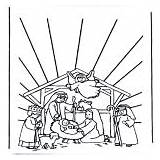 Nativity Story Christmas Coloring Pages Crib Bible Jul Funnycoloring Category Kategori sketch template