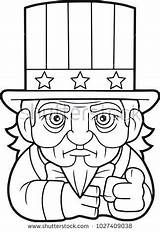 Uncle Sam Coloring Getcolorings Printable Getdrawings sketch template