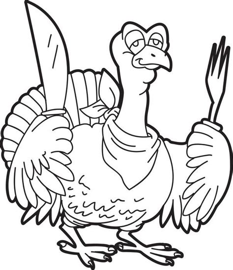 printable turkey coloring page  kids  turkey coloring pages