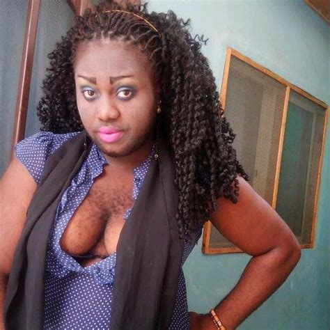 more photos of the hairy nigerian girl nonyerem emerge