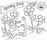 Coloring Prep Spring Watering Flowers Pages Coloringhome sketch template