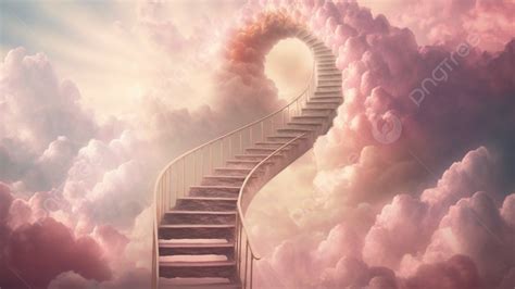stairway  heaven  clouds beautiful background lineage heaven