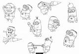 Coloring Minions Pages Printable Minion Library Clipart Ausmalbilder Banana sketch template