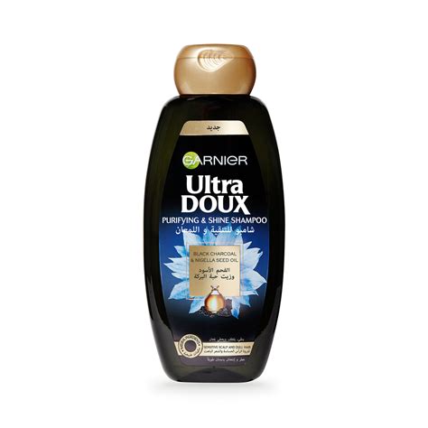 buy garnier ultra doux purifying shine shampoo ml  lulu
