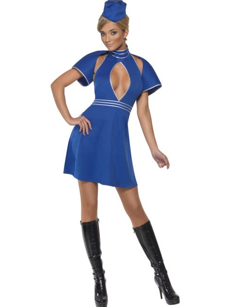 Adult Ladies Sexy Air Hostess Costume Air Hostess Fancy Dress Fast
