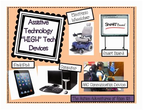 tech mid tech  high tech assisstive technology autism adventures