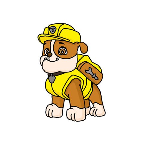 draw paw patrol dogs easy drawing howtos