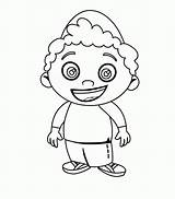 Coloring Little Pages Cartoon Einsteins Boy Kids Color Drawing Character Characters Clipart Printable Einstein Kid Colouring Sheets Gif Popular Clip sketch template