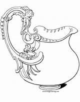 Pitcher Coloring Pages Drawing Cooperation Silver Getdrawings Getcolorings sketch template