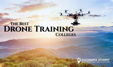 drone training colleges successful student