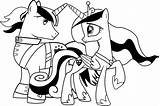 Pony Little Coloring Pages Printable Kids Friendship Magic sketch template