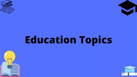 education research topics ideas  titles  academic papers
