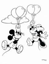 Coloring Mickey Mouse Pages Para Minnie Colorear Disney Colorir Sheets Minie Pintar Dibujos Drawing Printables Color Book Balloons Colouring Imprimir sketch template
