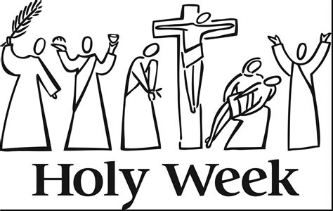 printable holy week coloring pages  printable templates