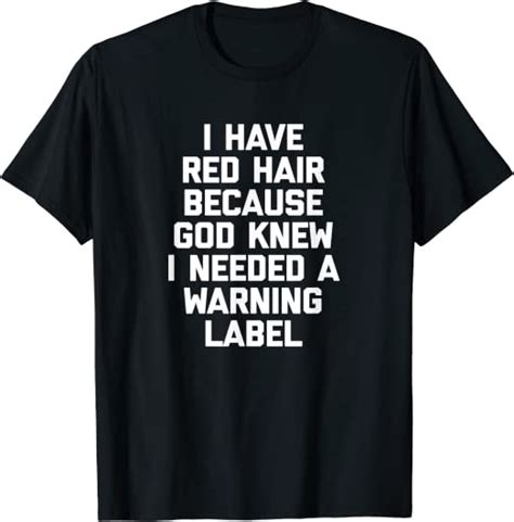 funny redhead shirt i have red hair t shirt funny saying