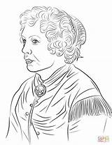 Coloring Elizabeth Stanton Cady Blackwell Pages Drawing Printable sketch template